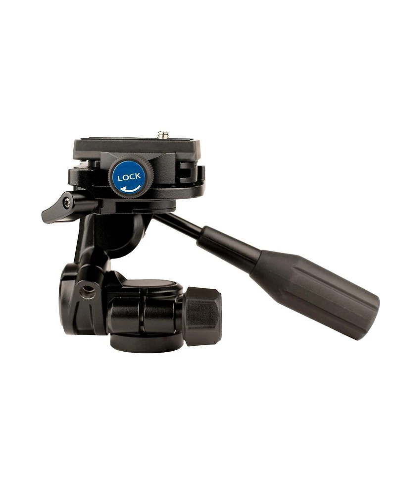Slik Pro Al-324 4-Section Aluminum Tripod with Sh-747 3-Way Pan Head