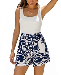 Cupshe Women's Serving Sunshine Tropical Romper