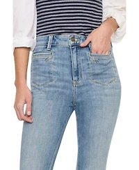 KanCan Women's Rachel High Rise Flare Jeans