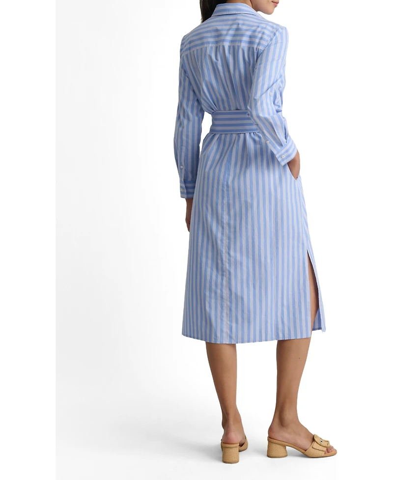 UNTUCKit Women's Cotton Adele Midi Shirt Dress