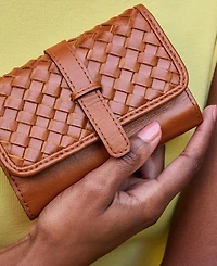 Patricia Nash Perla Trifold Leather Wallet