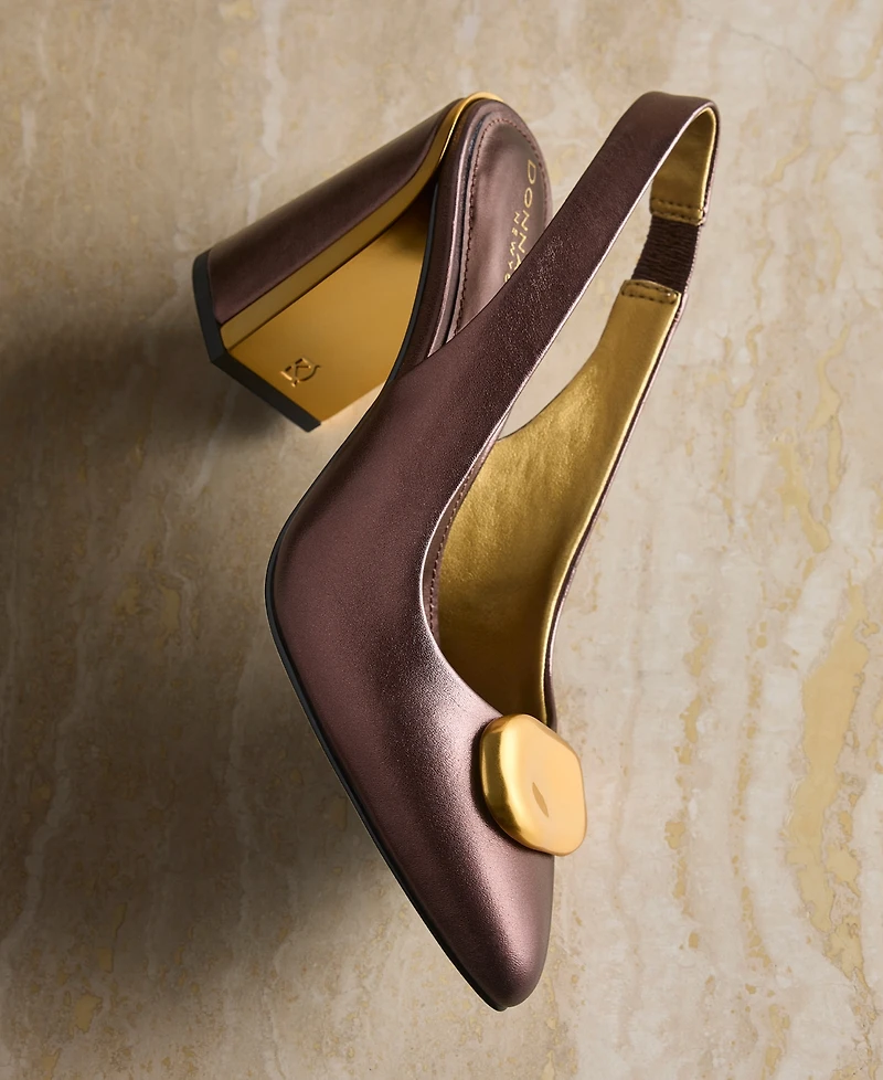 Donna Karan New York Women's Rebecca Slingback Pumps