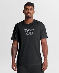 Nike Men's Black Washington Commanders Sideline Lead The Charge Legend Dri-fit T-Shirt