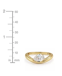 And Now This Cubic Zirconia Pear Shaped Ring