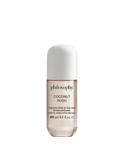 philosophy Coconut Rush Body and Hair Perfume Mist, 3.3 oz.