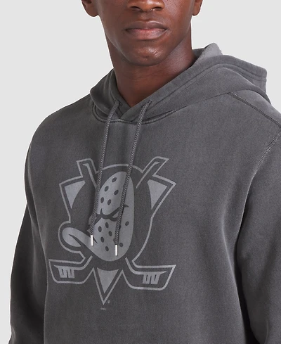 Fanatics Men's Black Anaheim Ducks Made Canada Pullover Hoodie