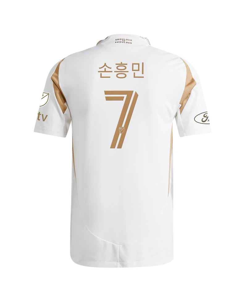 Adidas Men's Son Heung-Min White Lafc 2025 Secondary On-Field Authentic Jersey