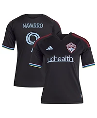 Adidas Big Boys and Girls Rafael Navarro Black Colorado Rapids 2026 Colorful Replica Jersey
