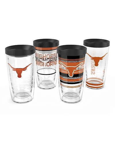 Tervis Texas Longhorns 4-Pack 16oz. Classic Tumbler Set