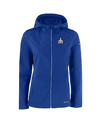 Cutter & Buck Women's Royal Seattle Mariners Evoke Eco Softshell Full-Zip Jacket