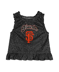 Outerstuff Toddler Girls Black San Francisco Giants Playground Dress