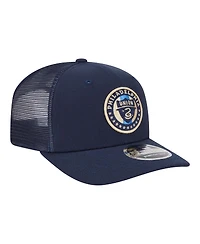 New Era Men's Navy Philadelphia Union Jersey Hook 9SEVENTY Adjustable Hat