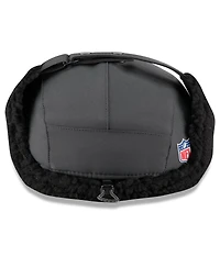 New Era Men's Charcoal Atlanta Falcons 2025 Sideline Cold Weather Runner Dog Ear Adjustable Hat