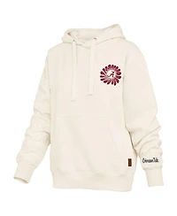 Pressbox Women's Cream Alabama Crimson Tide Elena Janise Hoodie