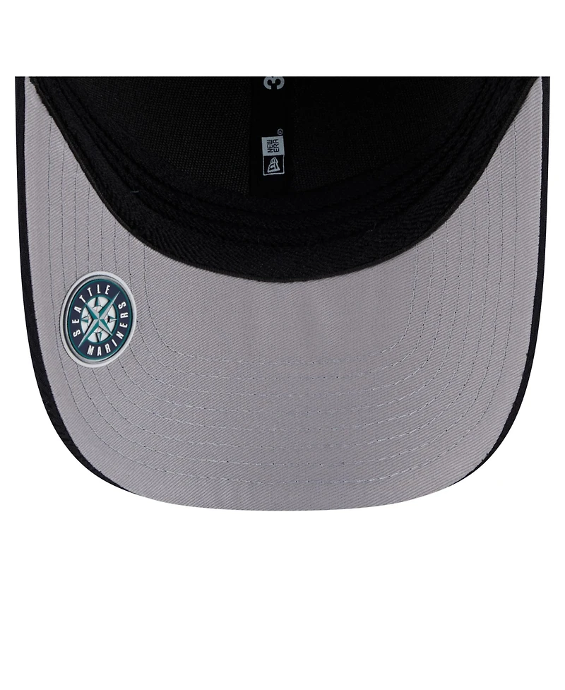 New Era Men's Navy Seattle Mariners Dash 39THIRTY Flex Hat