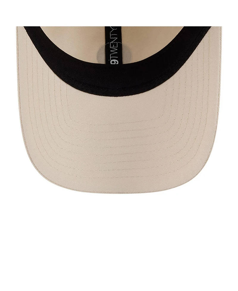 New Era Men's Beige San Diego Fc Micro Team Logo 9TWENTY Adjustable Hat
