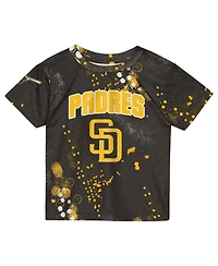 Outerstuff Preschool Brown San Diego Padres Pinch Hitter Infielder T-Shirt and Shorts Set