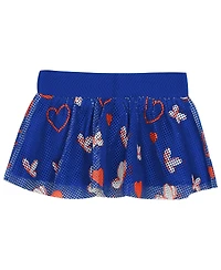 Outerstuff Baby Girls New York Mets Bodysuit, Headband and Skirt Set