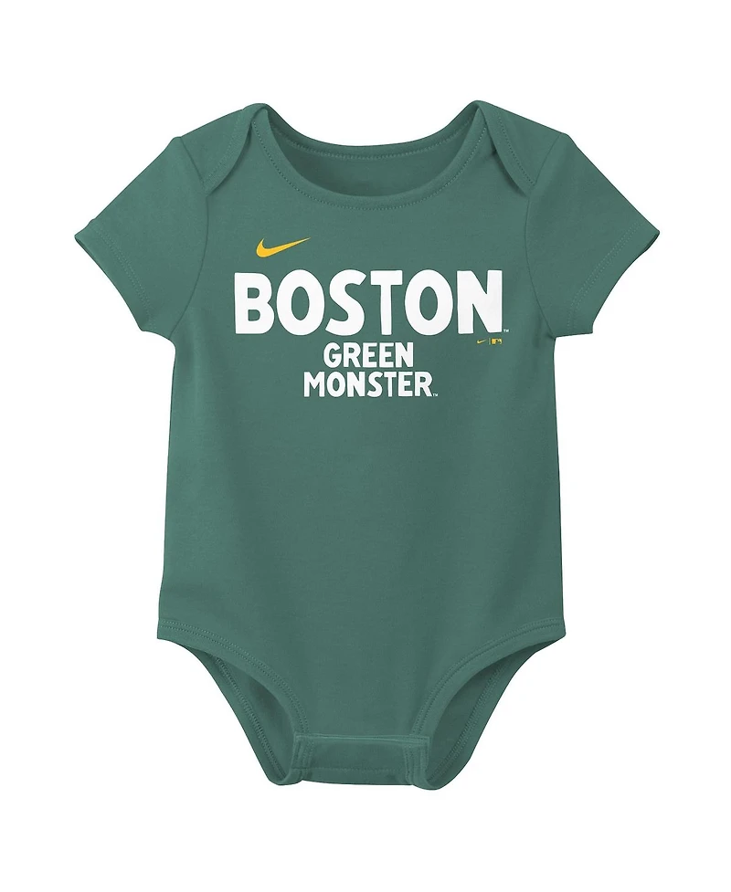 Nike Baby Boys and Girls 2-PackBoston Red Sox City Connect Bodysuit Set