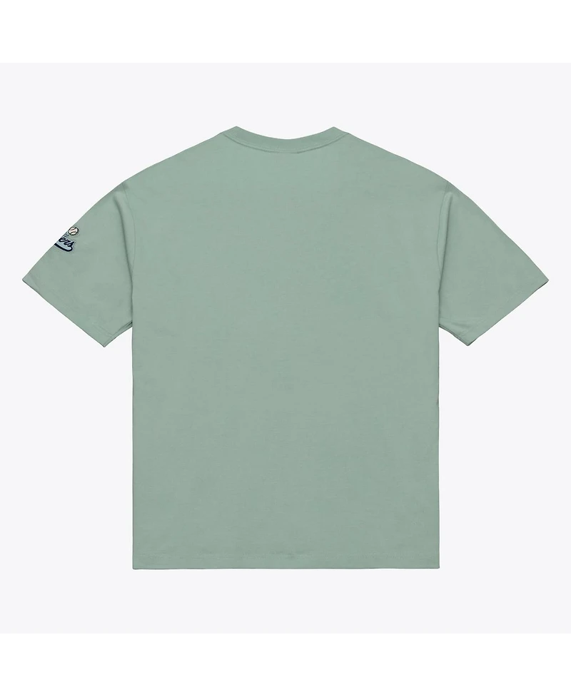 Mitchell & Ness Men's Green Los Angeles Dodgers Yacht Rock T-Shirt
