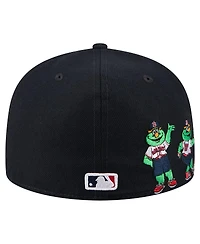 New Era Men's Navy Boston Red Sox Run Mascot 59FIFTY Fitted Hat