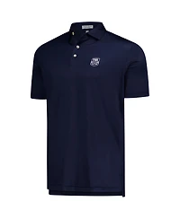 Peter Millar Men's Navy Tgl Tesseract Performance Polo Shirt