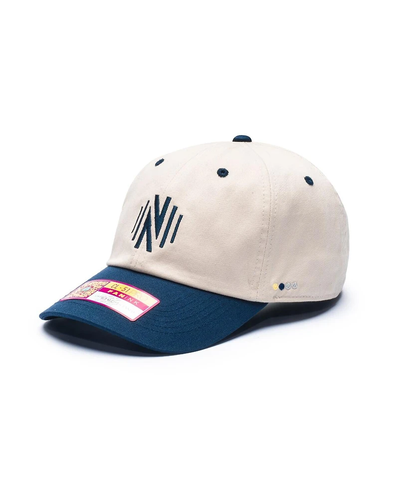 Fan Ink Men's and Women's Tan/Navy Nashville Sc Ocean Drive Adjustable Hat