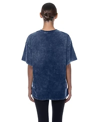 New Era Women's Royal Chicago Cubs Oversized Boyfriend T-Shirt