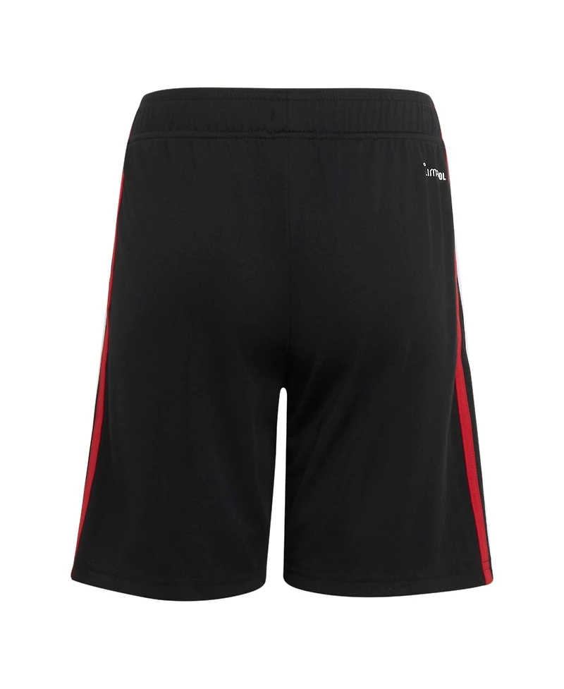 Adidas Big Boys and Girls Black Mexico National Team 2026 Third Replica Shorts