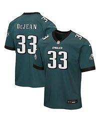 Nike Big Boys and Girls Cooper DeJean Midnight Green Philadelphia Eagles Team Game Jersey