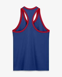 Nike Women's Royal Philadelphia Phillies Tri-Blend Dri-fit Racerback Tank Top