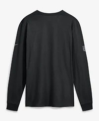 Nike Men's Black Pittsburgh Steelers Sideline Bold Arch Star Dri-fit Long Sleeve T-Shirt