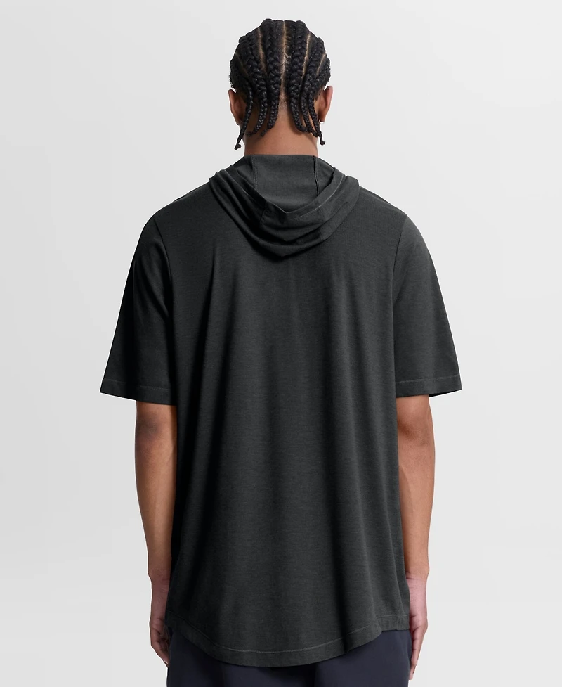 Nike Men's Black Philadelphia Phillies Arched Wordmark Tri-Blend Hooded T-Shirt