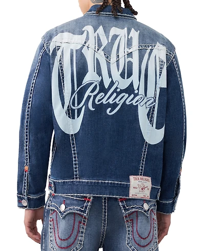 True Religion Men's Jimmy Super T Oversized Jacket