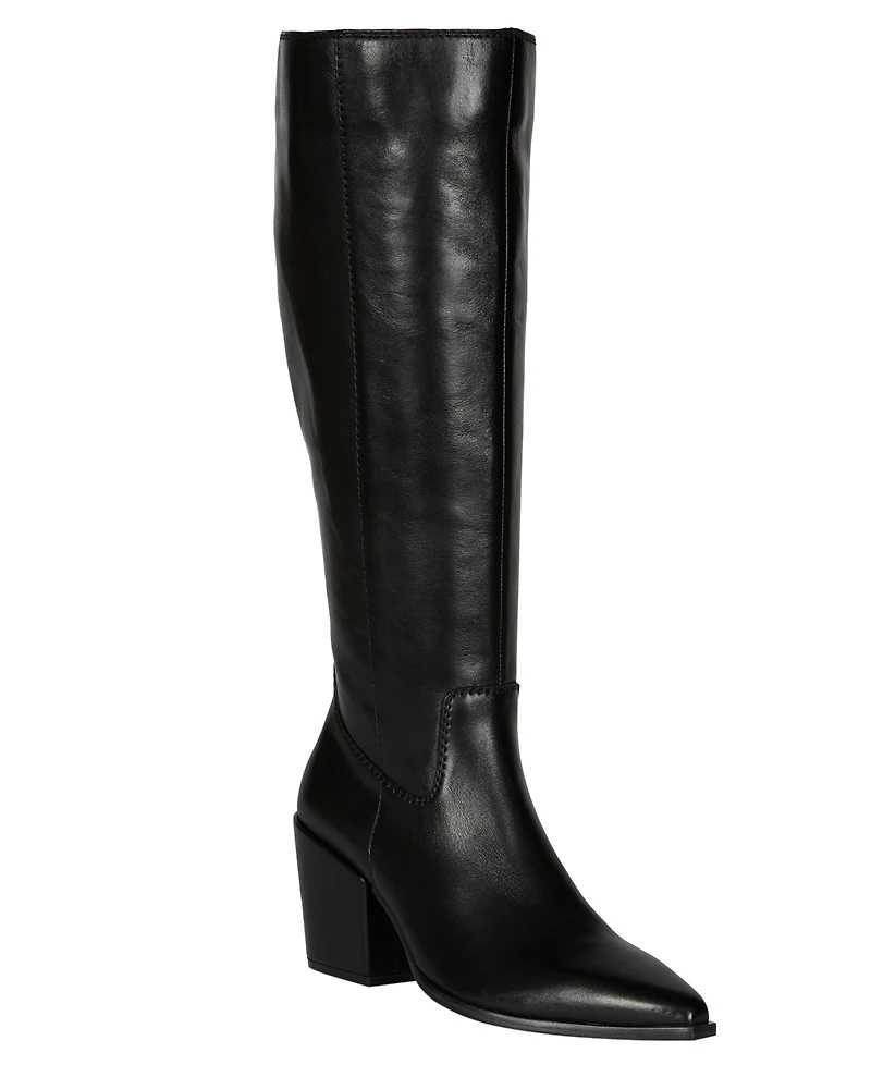 Vince Camuto Women's Pamlia Wide-Calf Knee-High Western Boots