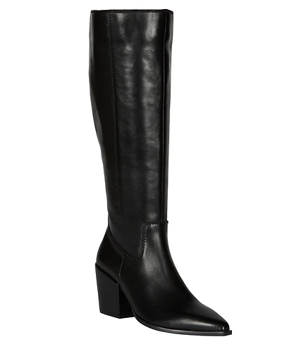 Vince Camuto Women's Pamlia Wide-Calf Knee-High Western Boots