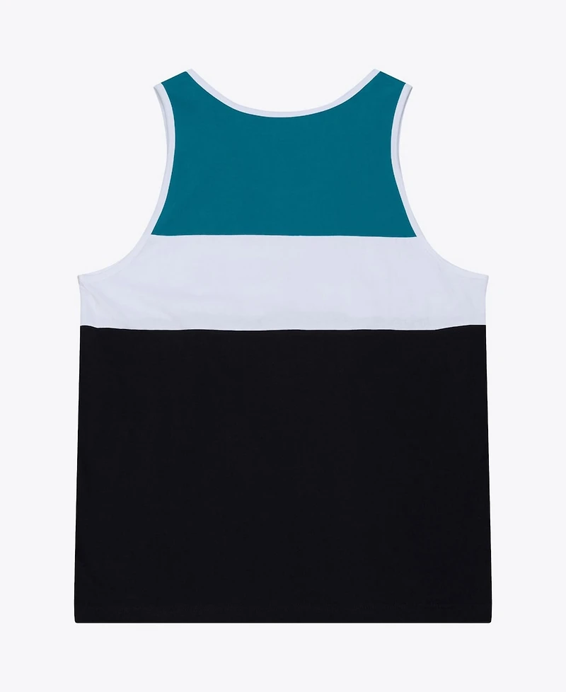 Mitchell & Ness Men's Black/Teal Jacksonville Jaguars Head Coach Tank Top