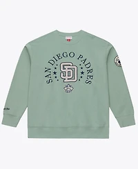 Mitchell & Ness Men's Green San Diego Padres Yacht Rock Fleece Sweatshirt