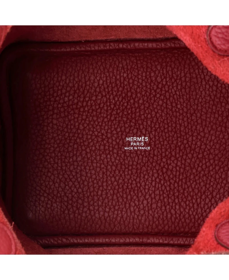 Pre-Owned HERMES Pm Picotin Bag Clemence