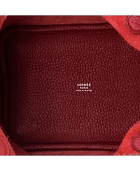 Pre-Owned HERMES Pm Picotin Bag Clemence