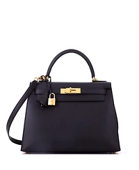 Pre-Owned HERMES Kelly Handbag Epsom with Gold Hardware