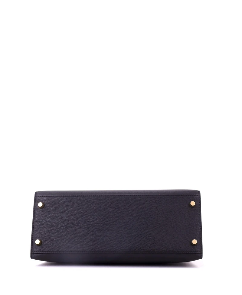 Pre-Owned HERMES Kelly Handbag Epsom with Gold Hardware