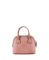 Pre-Owned Gucci Mini Convertible Dome Satchel Leather