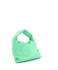 Pre-Owned Bottega Veneta Small Hop Hobo Intrecciato Leather
