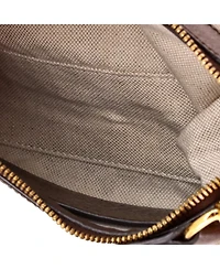 Pre-Owned Gucci Small Ophidia Charm Shoulder Bag Gg Coated Canvas