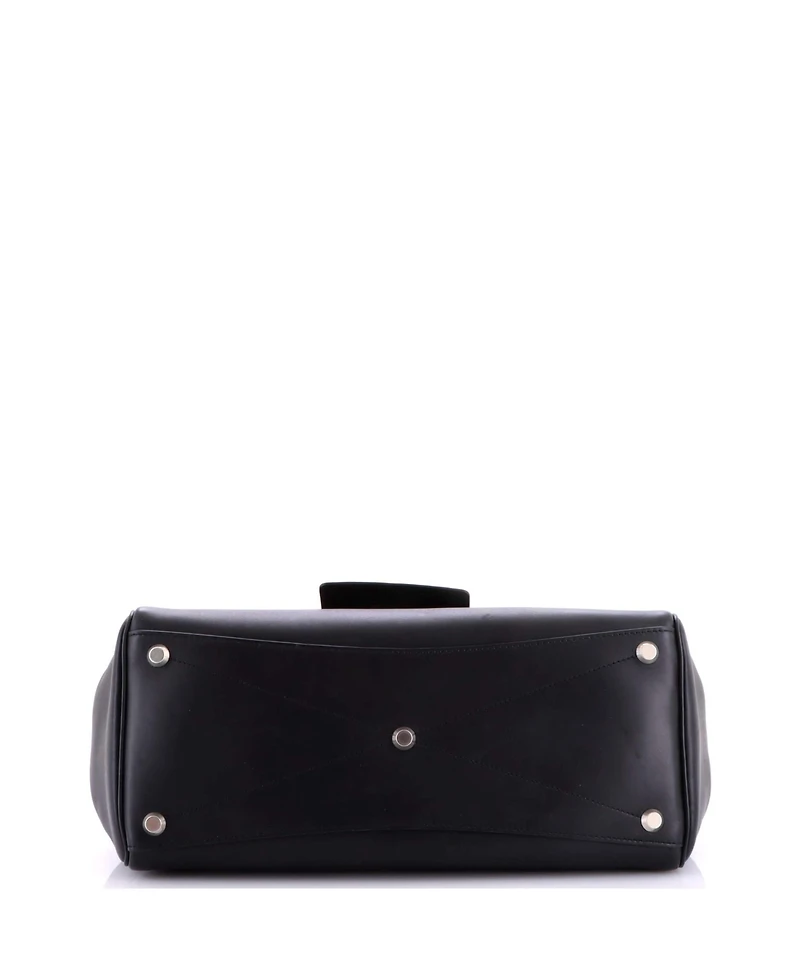 Pre-Owned Balenciaga Medium Bel Air Carry All Bag Leather
