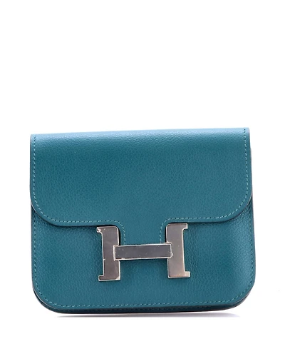 Pre-Owned HERMES Constance Slim Wallet Evercolor