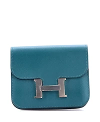 Pre-Owned HERMES Constance Slim Wallet Evercolor