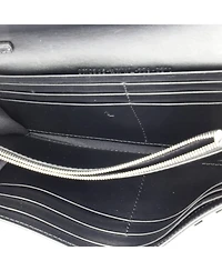 Pre-Owned Fendi x Marc Jacobs Wallet on Chain Printed Leather