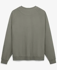 Nike Men's Olive New York Yankees Statement Primary Raglan Dri-fit Sweatshirt